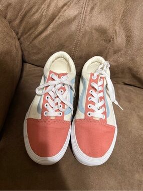 Vans Old Skool Platform Sneakers Pastel Block